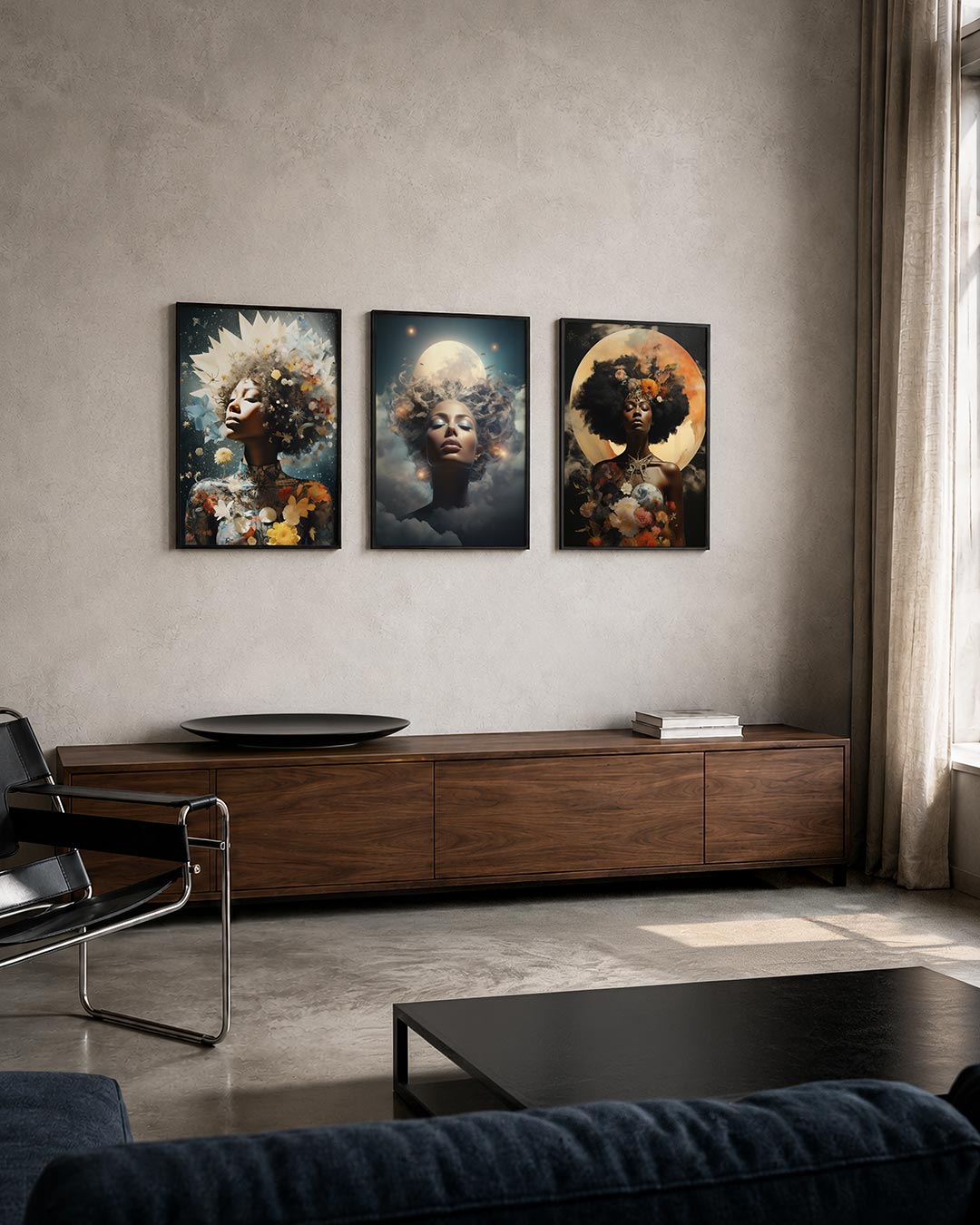 Bloemrijke droom Posterset