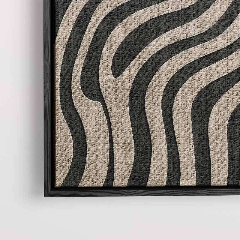 Golvend Ritme Wandkunst Kunstwerk-canvas-dibond-plexiglas-wanddecoratie-WallArtistic