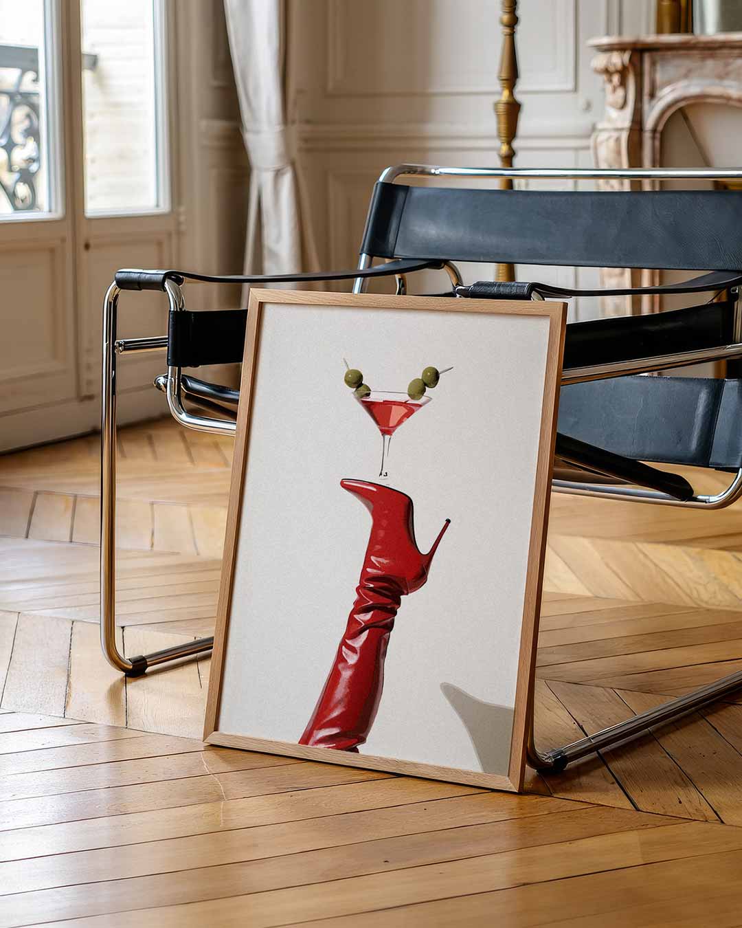 Stijlvol Cocktails & Hakjes Poster
