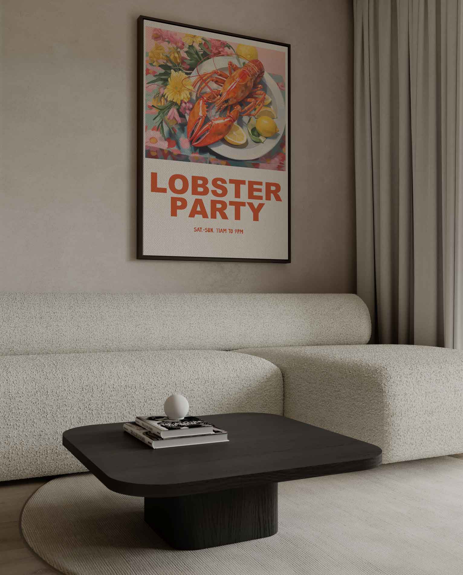 Lobster Party Poster