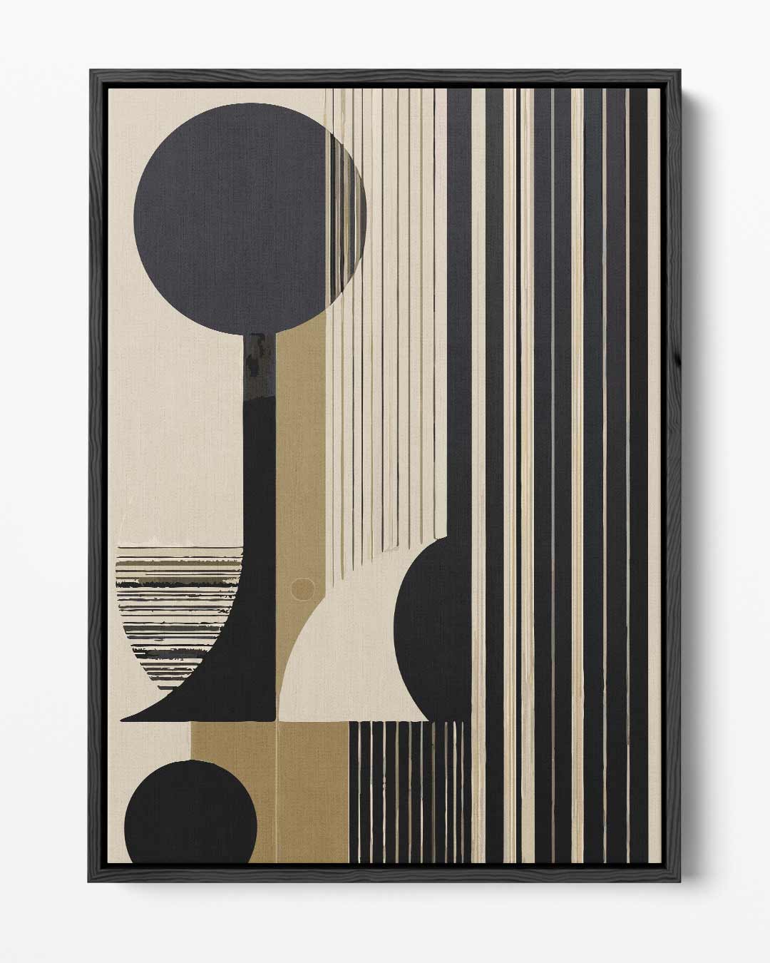 Moderne Geometrische Abstractie Kunstwerk-canvas-dibond-plexiglas-wanddecoratie-WallArtistic