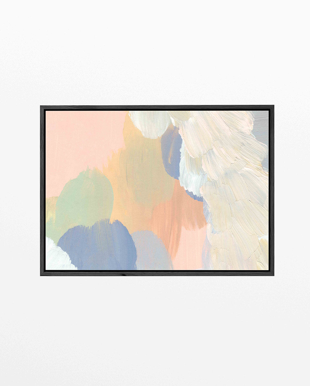 Zachte kleurenmix Kunstwerk