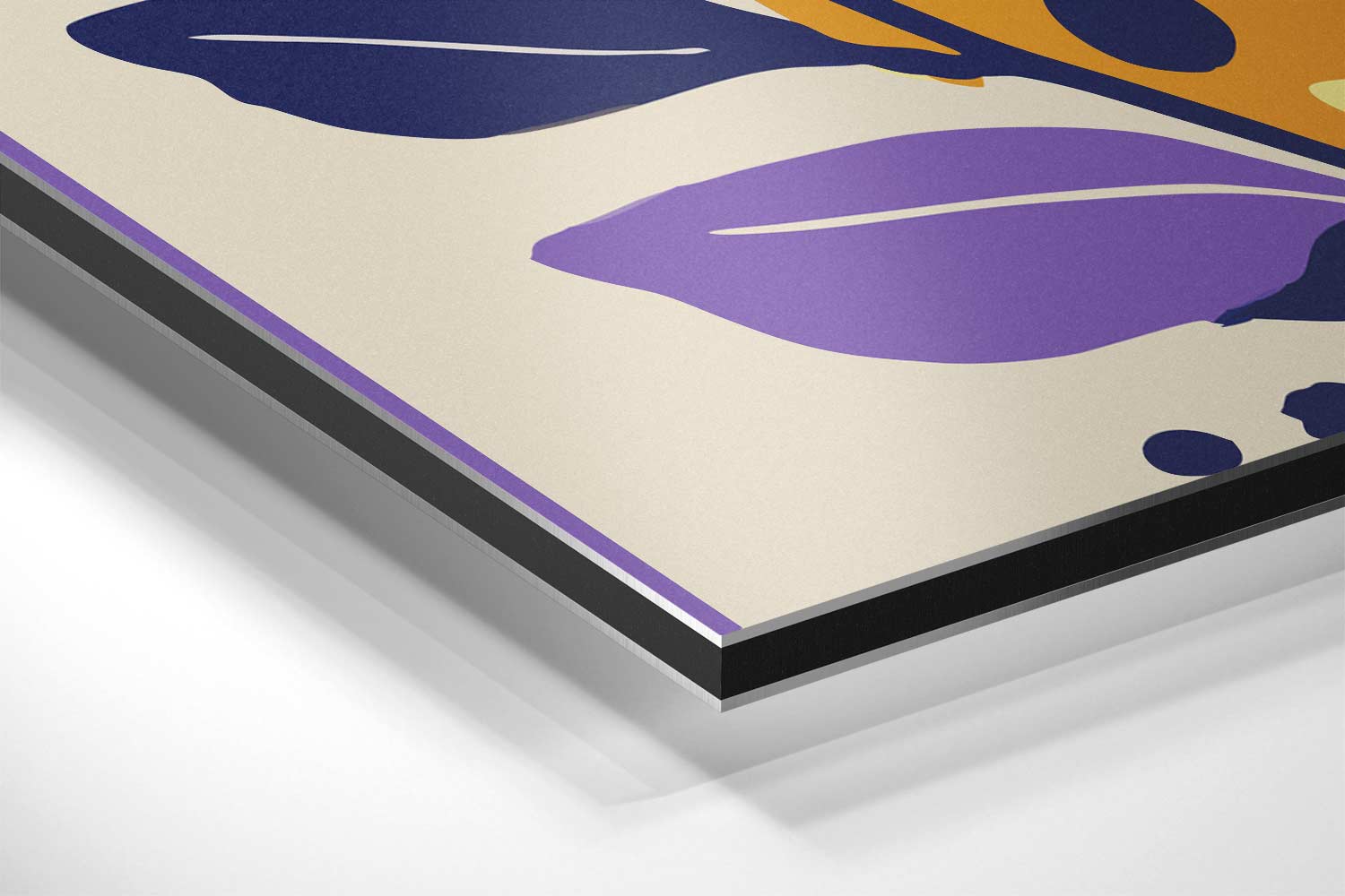 Kleurrijke Bloemenpracht Kunstwerk-canvas-dibond-plexiglas-wanddecoratie-WallArtistic