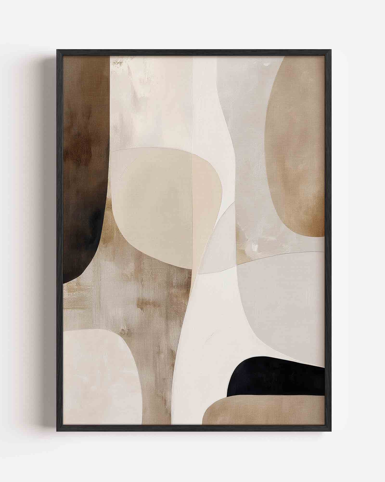 Abstracte vormen Poster