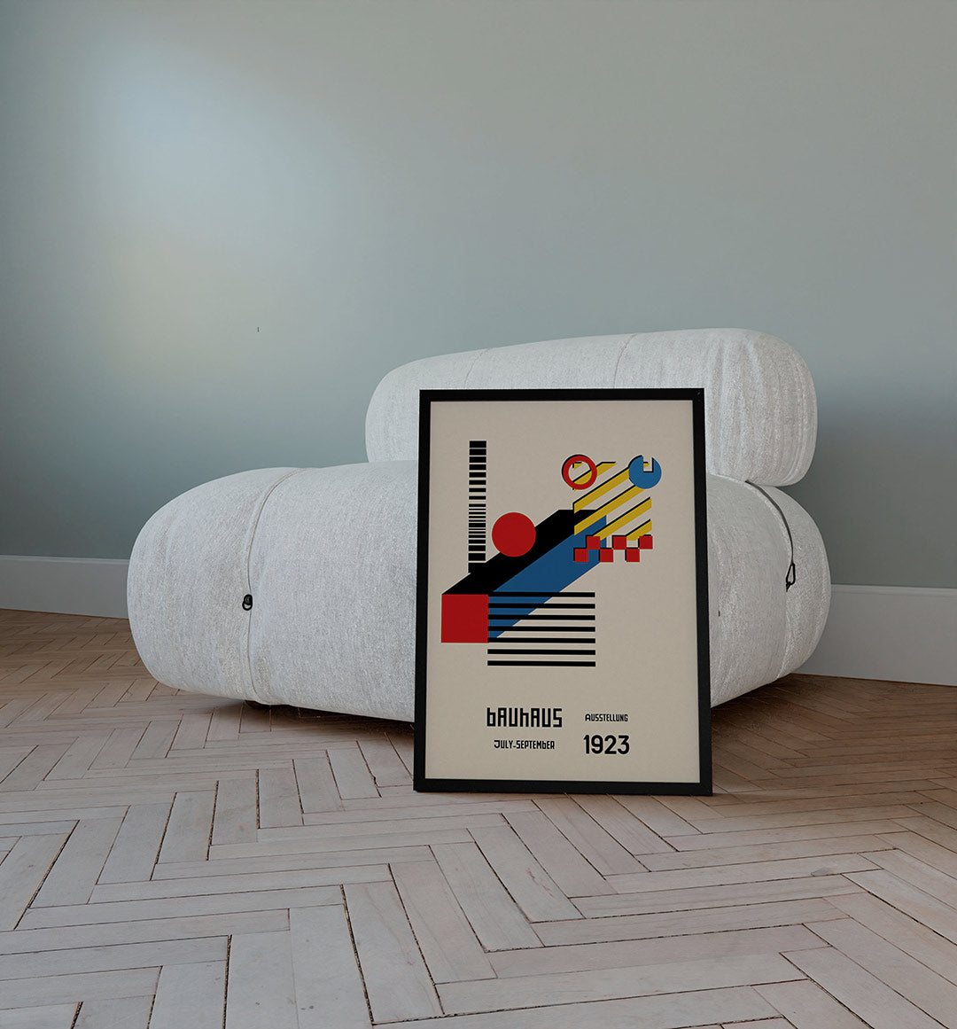 Vormen en vlakkenspel Poster