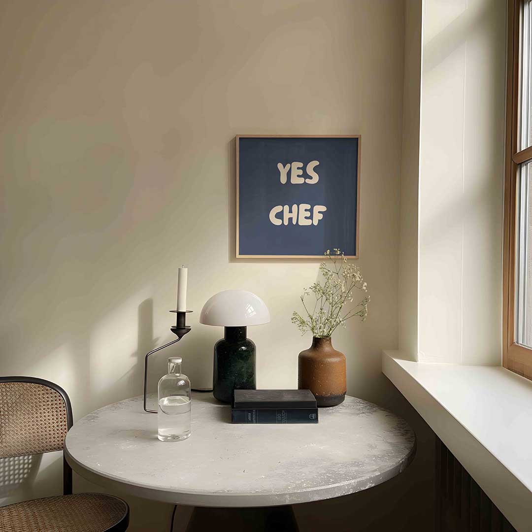 Yes chef Poster
