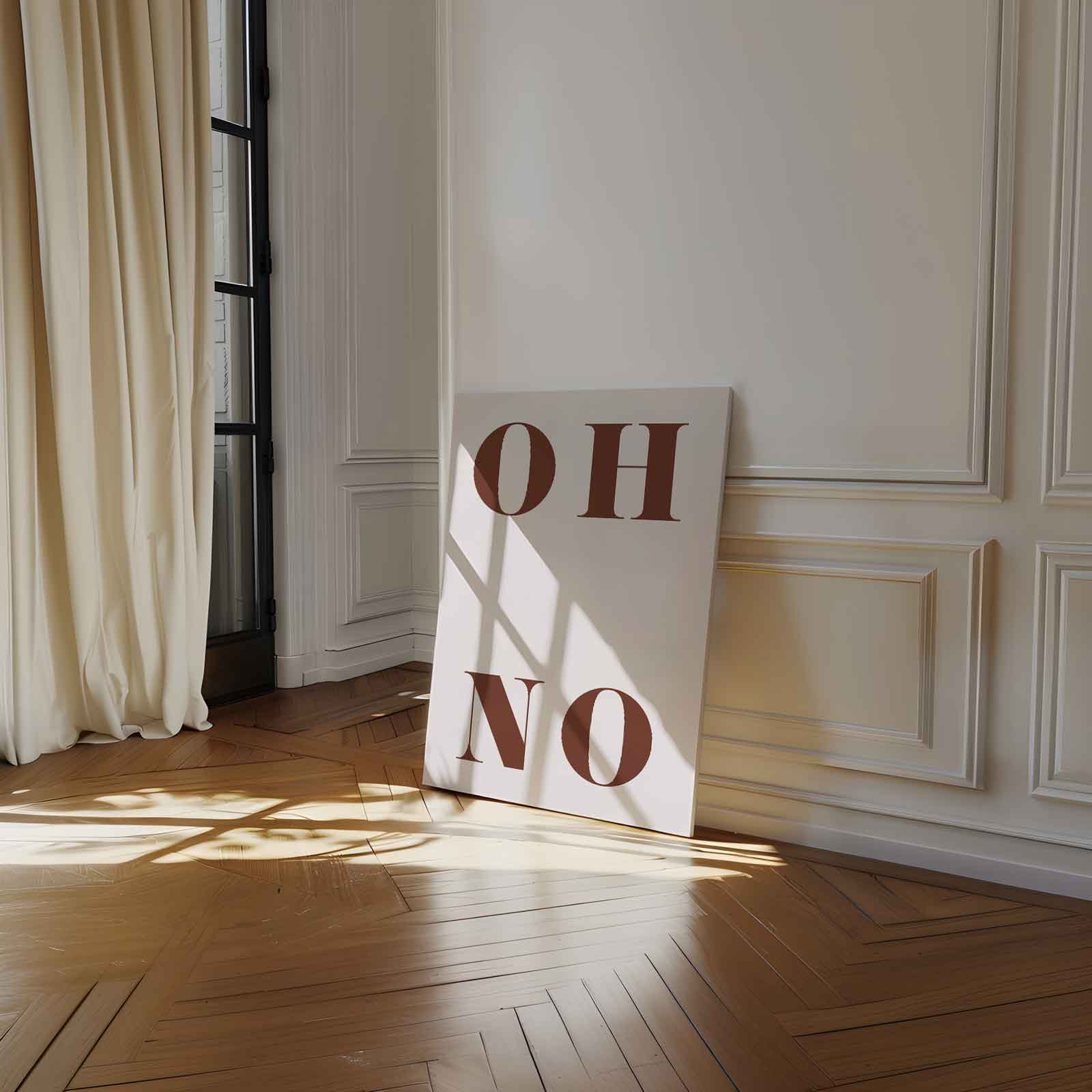Oh No Poster