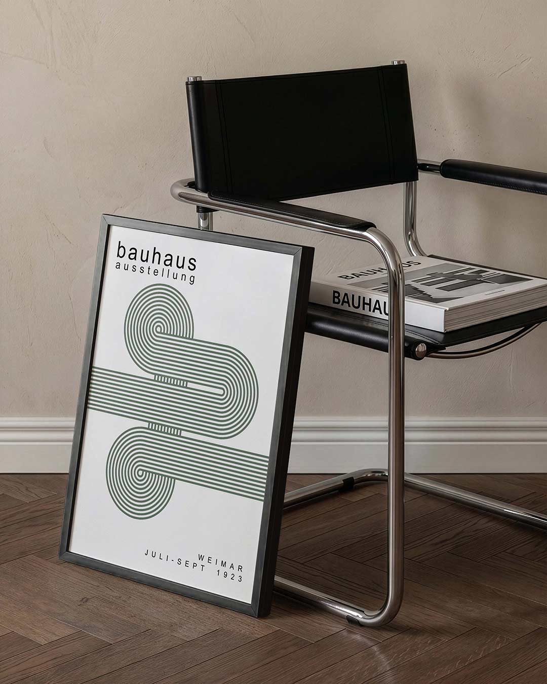 Lijnenspel en vormen Poster
