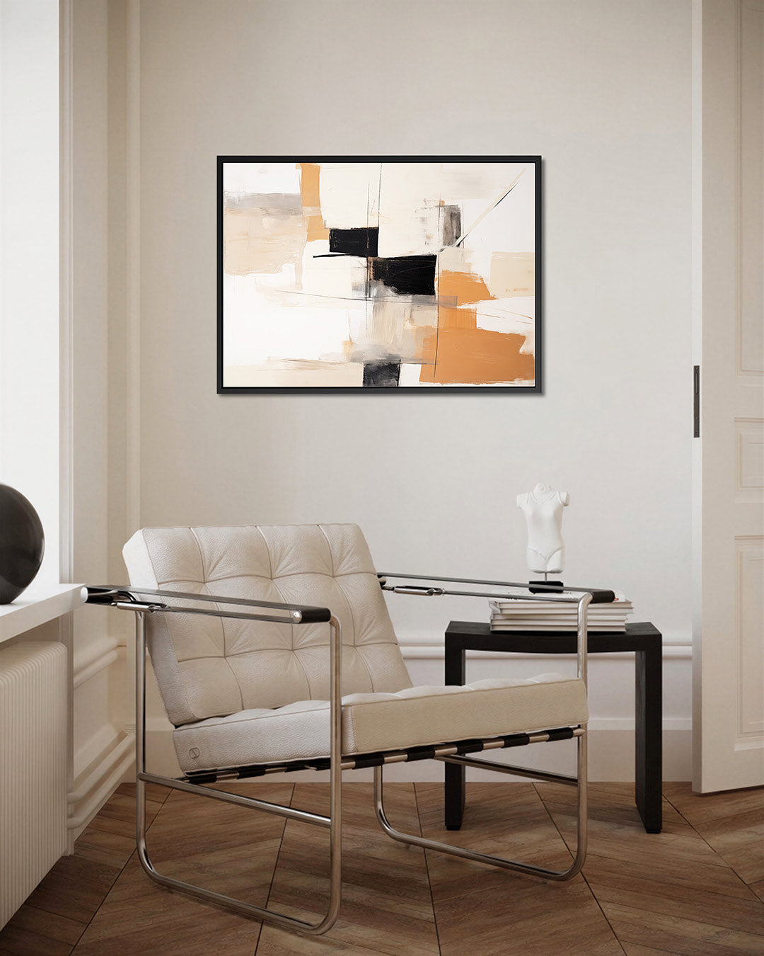 Geometrische compositie Kunstwerk