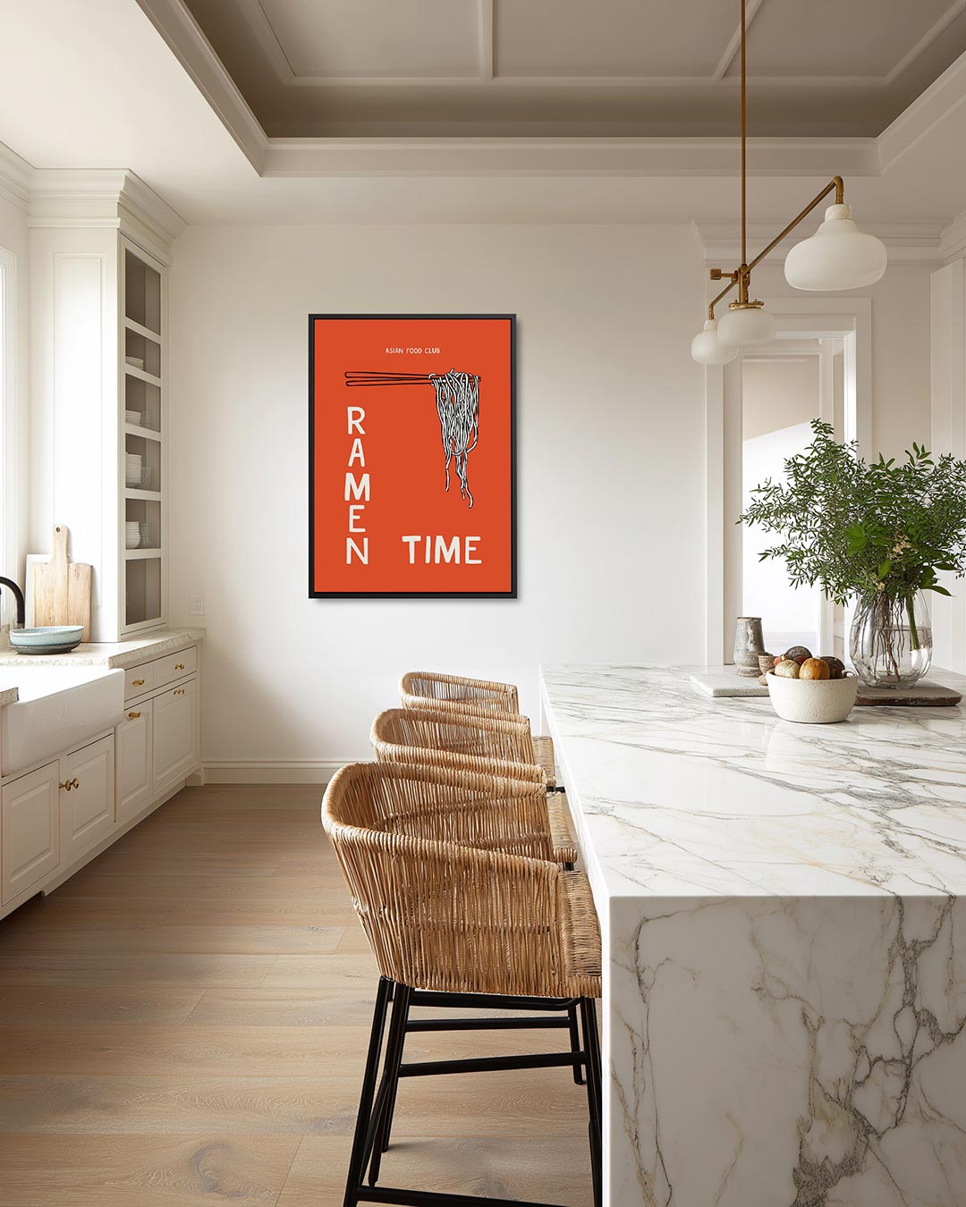 Ramen illustratie Kunstwerk