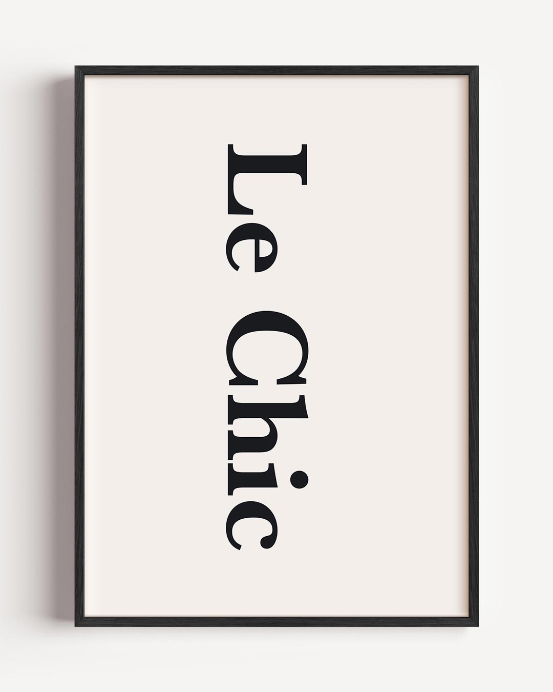 Stijlvolle Le Chic Poster-WallArtistic