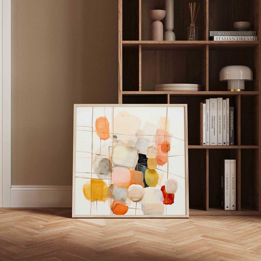 Abstracte vormen Poster