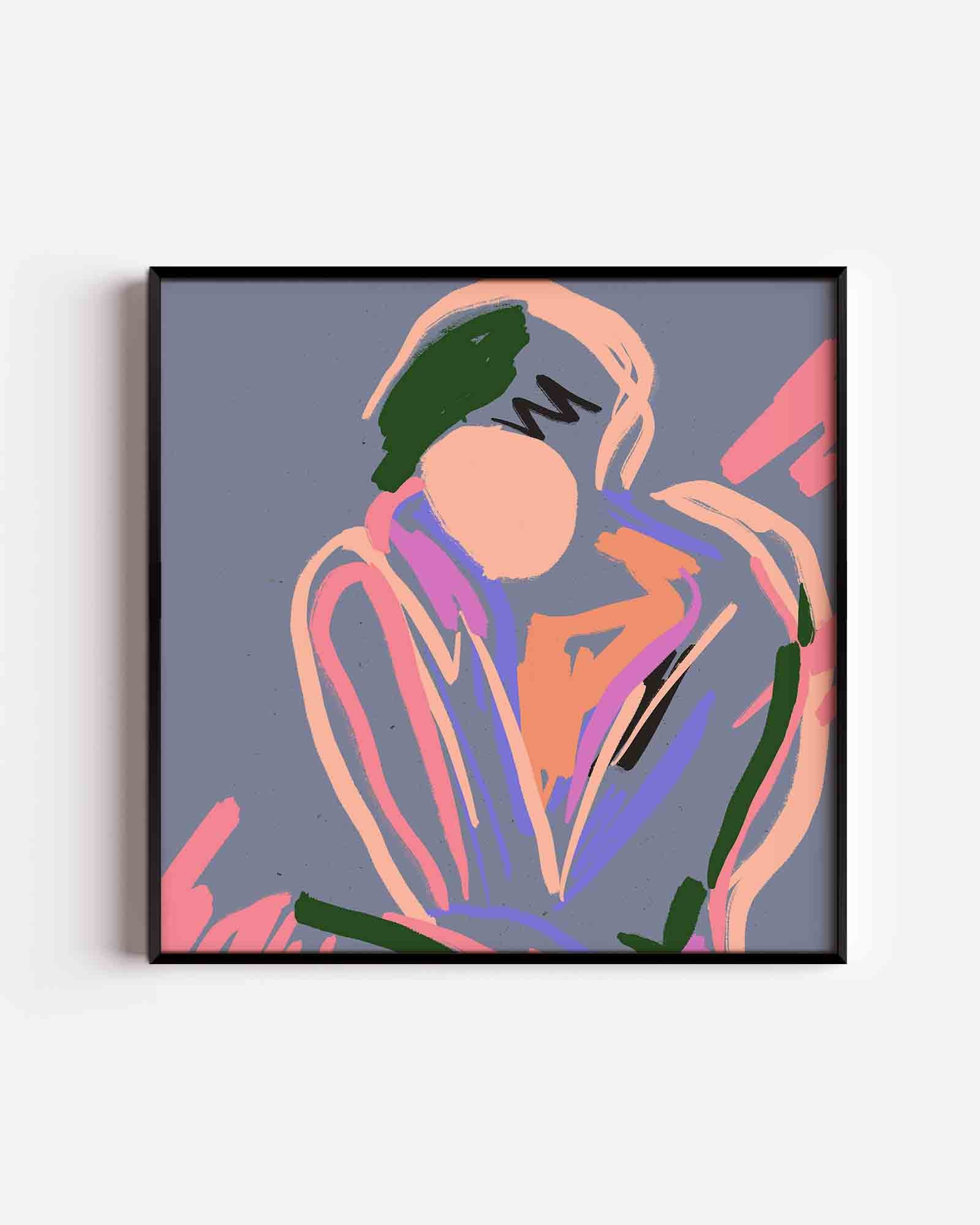 Abstracte vormen Poster