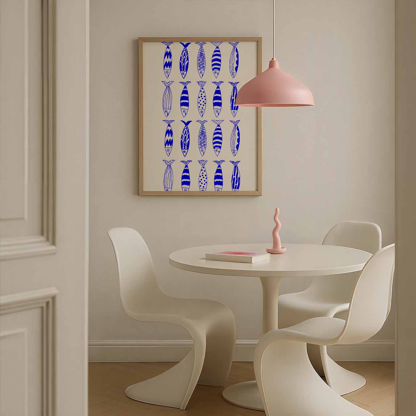 Vrolijke Visjes Wanddecoratie Poster