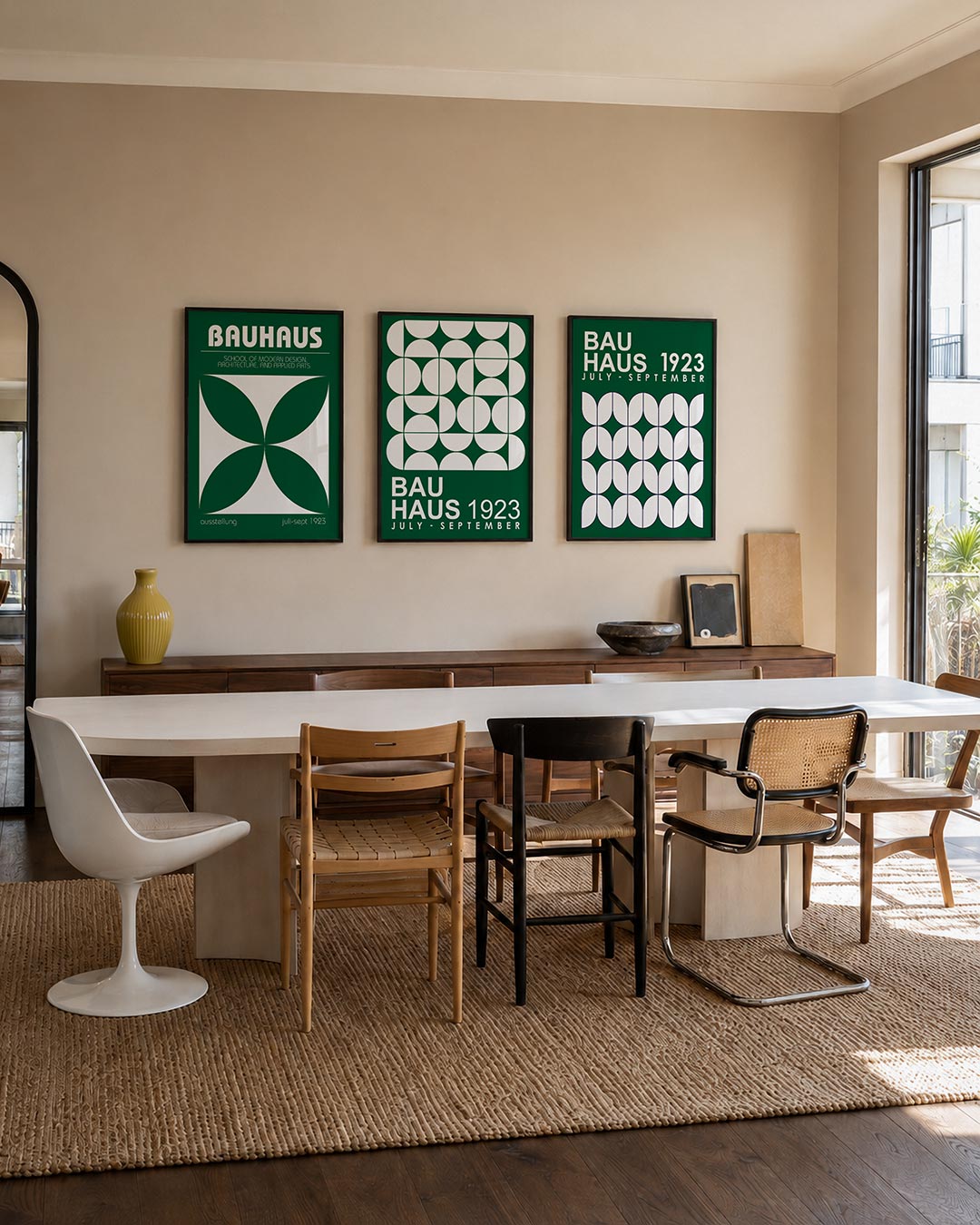 Vorm en balans Posterset