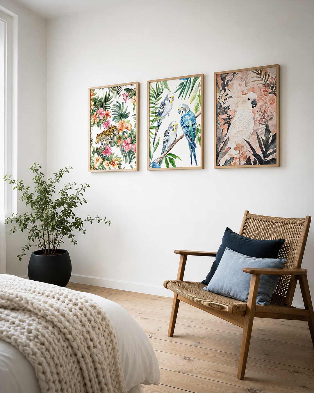 Jungle bloemenpracht Posterset