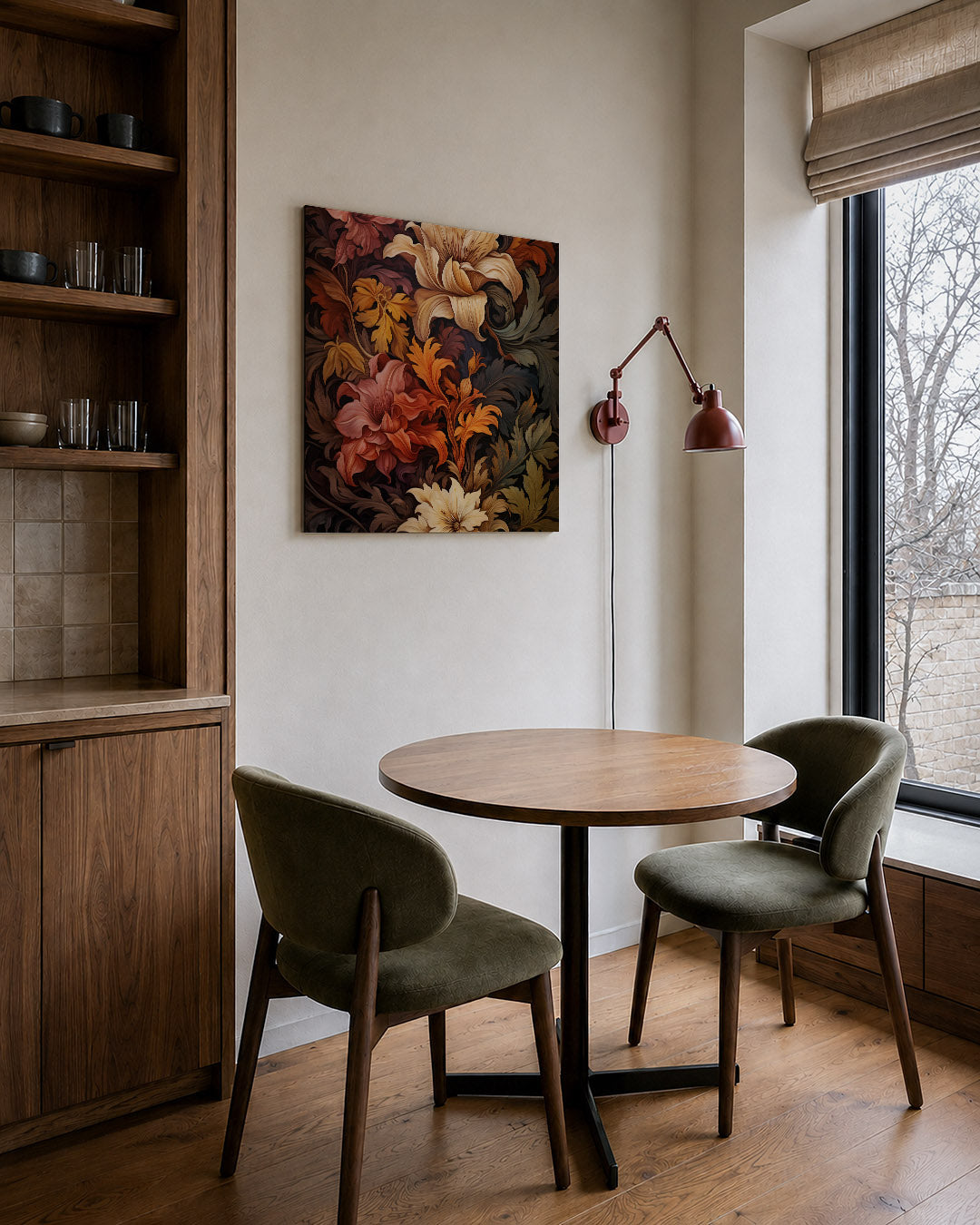 Bloemrijke vormen Kunstwerk