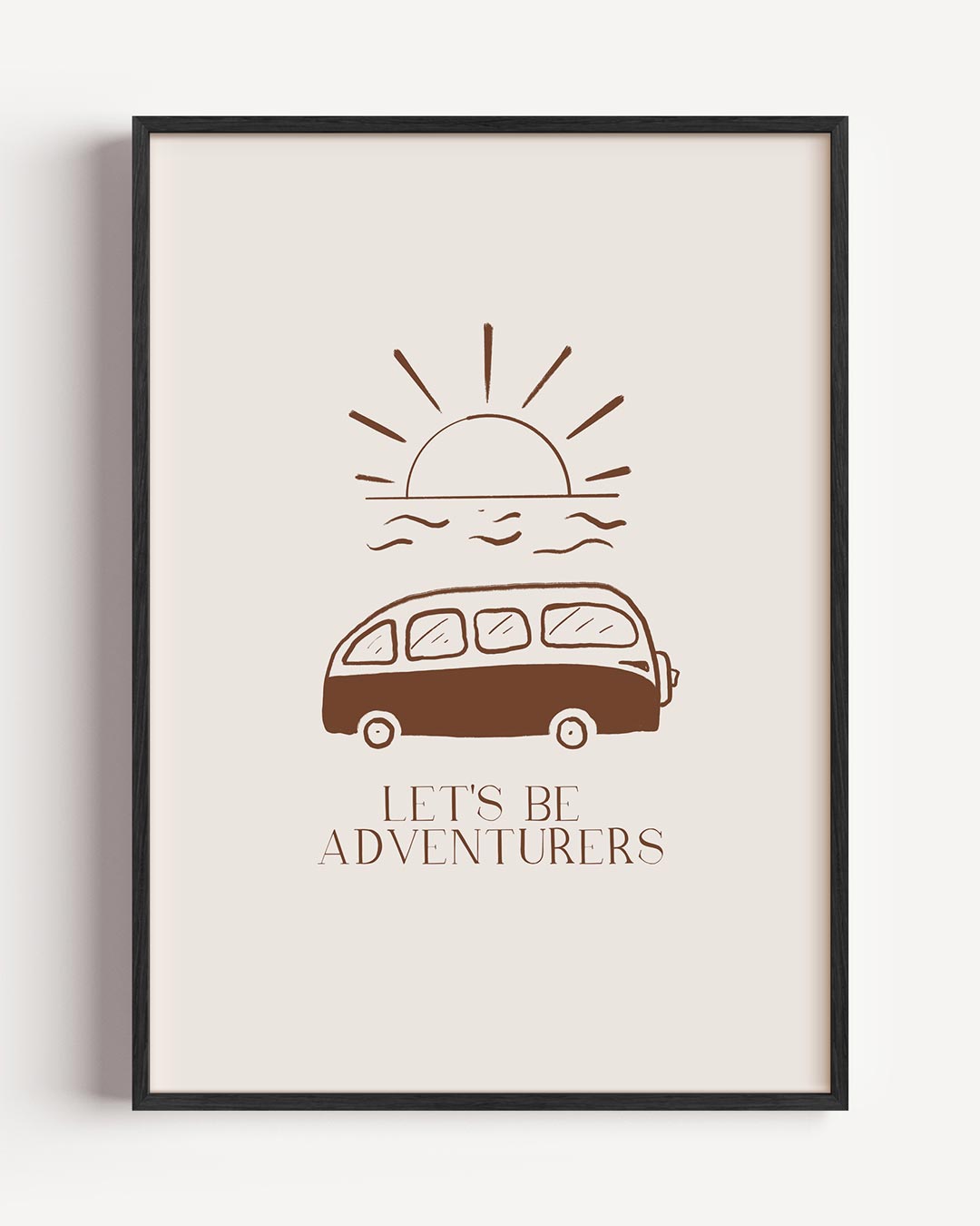 Let's Be Adventurers Poster-WallArtistic