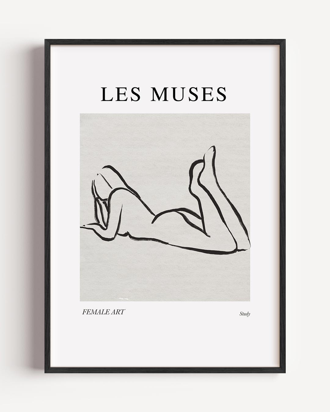 Les Muses Kunstposter-WallArtistic