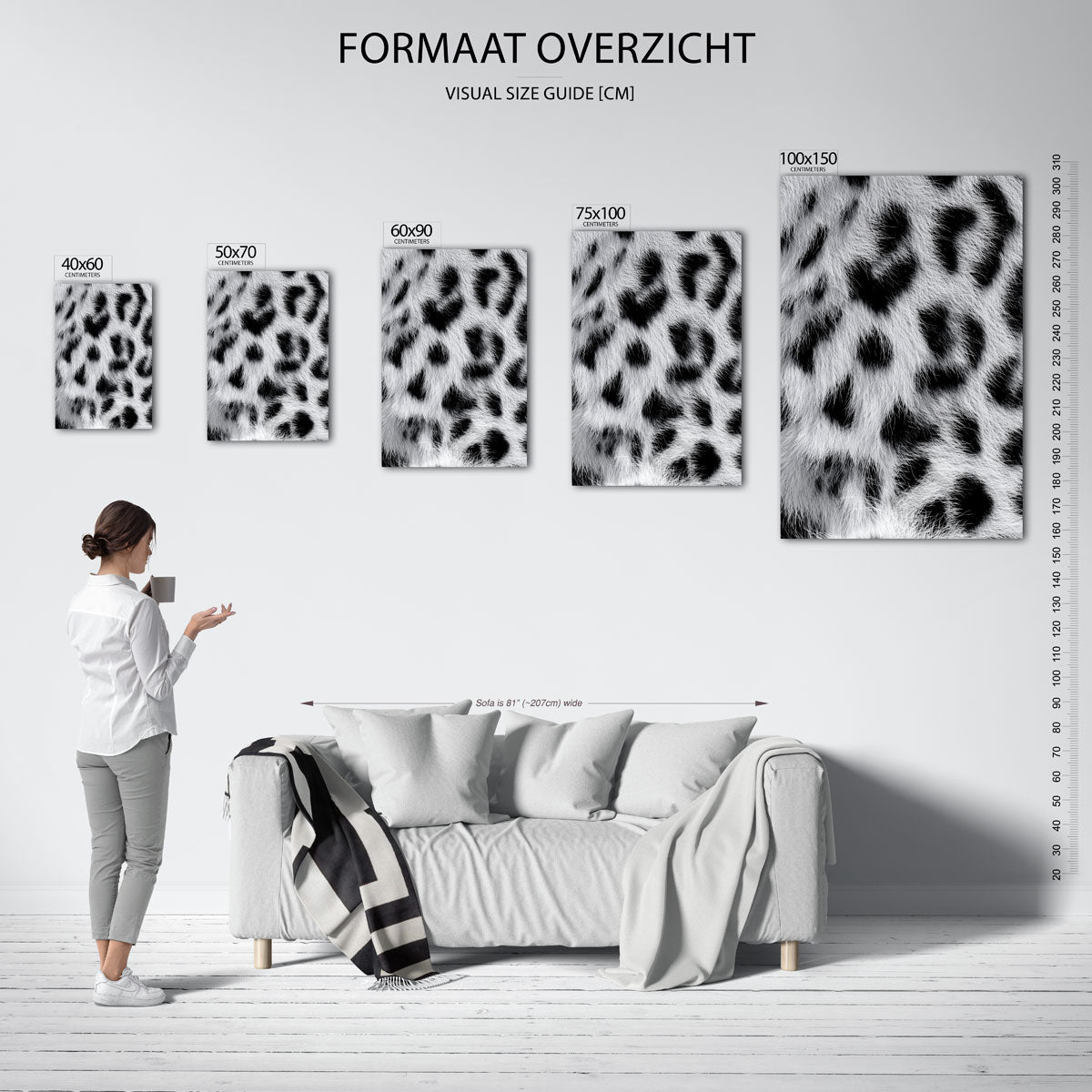 Dierlijke patronen Kunstwerk