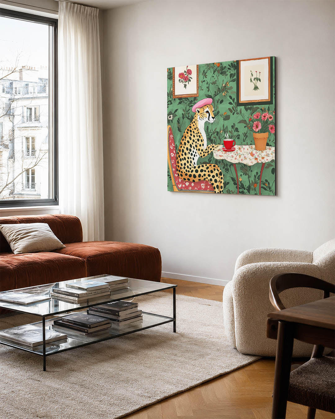 Dromerige dierenkamer Kunstwerk