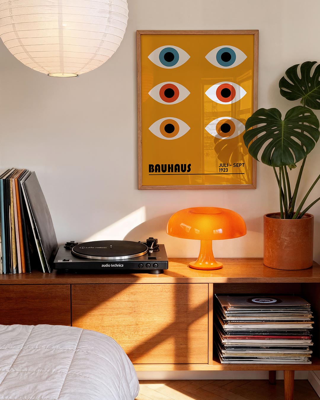 Oogvormen en kleur Poster
