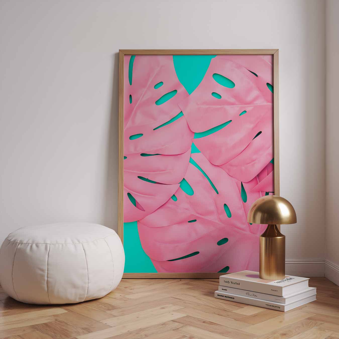 Tropische Monstera Poster