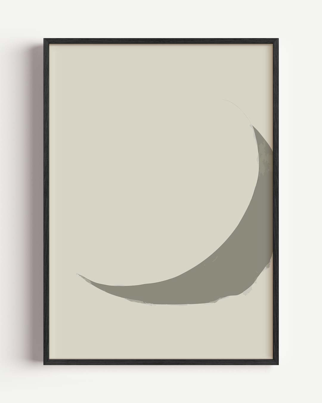 Rustgevende Maanlicht Poster