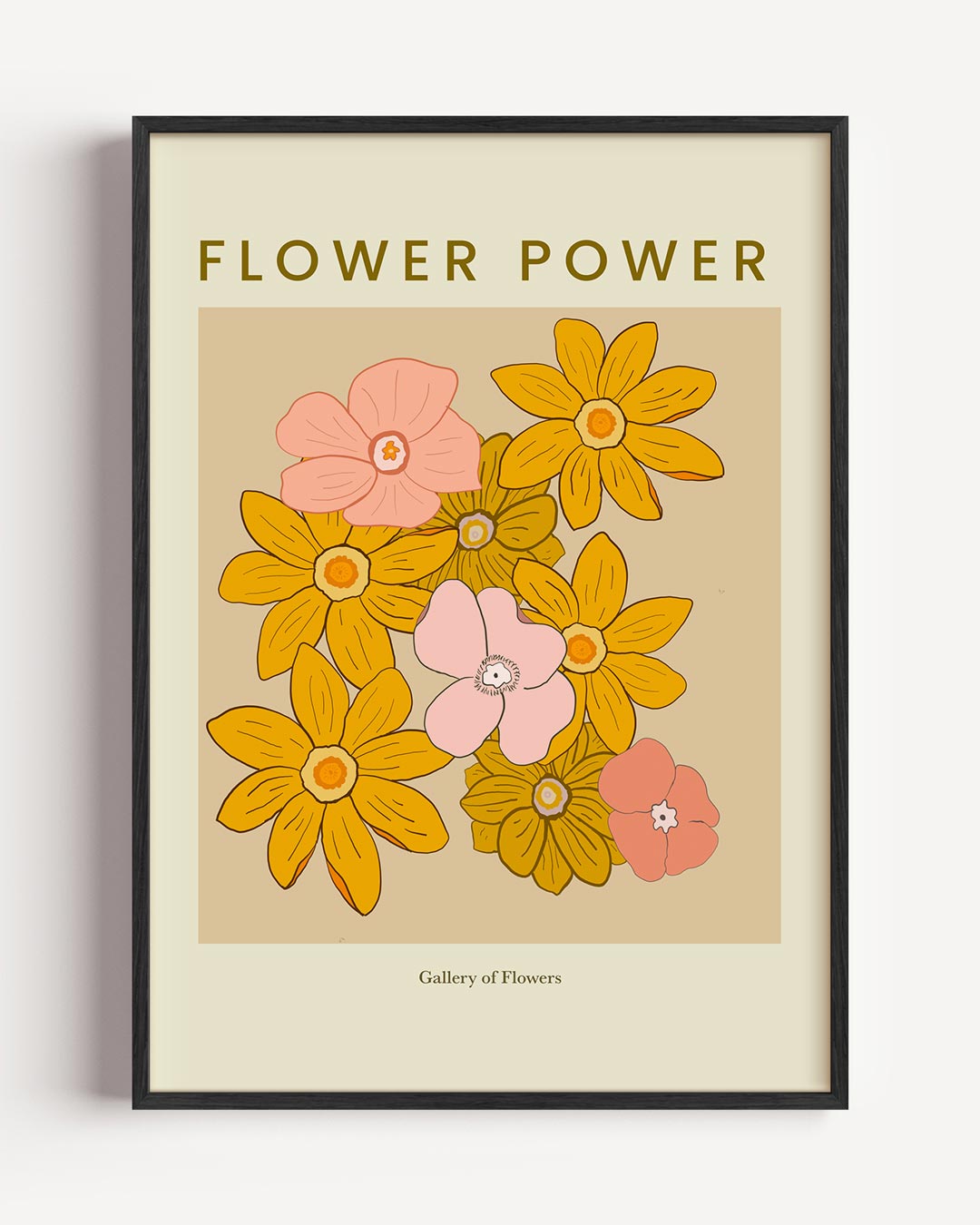Flower Power Poster-WallArtistic