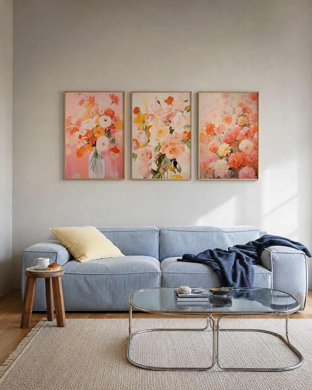 Bloemrijke kleurenpracht Posterset