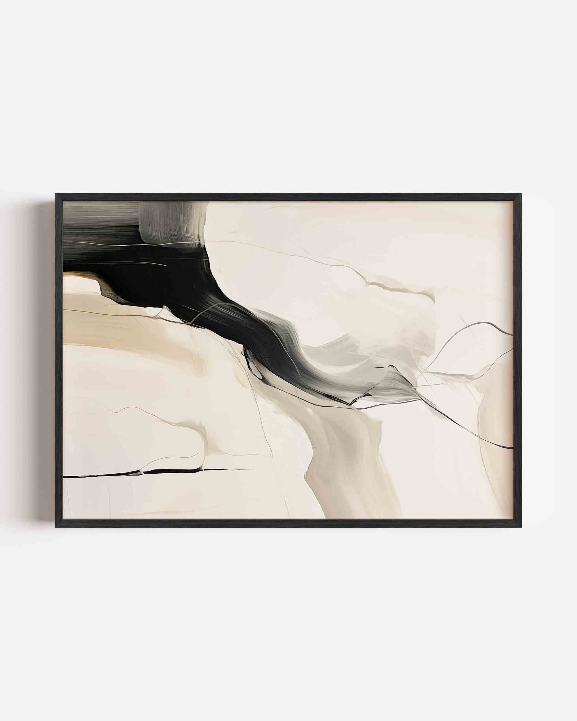 Abstracte lijnen Poster