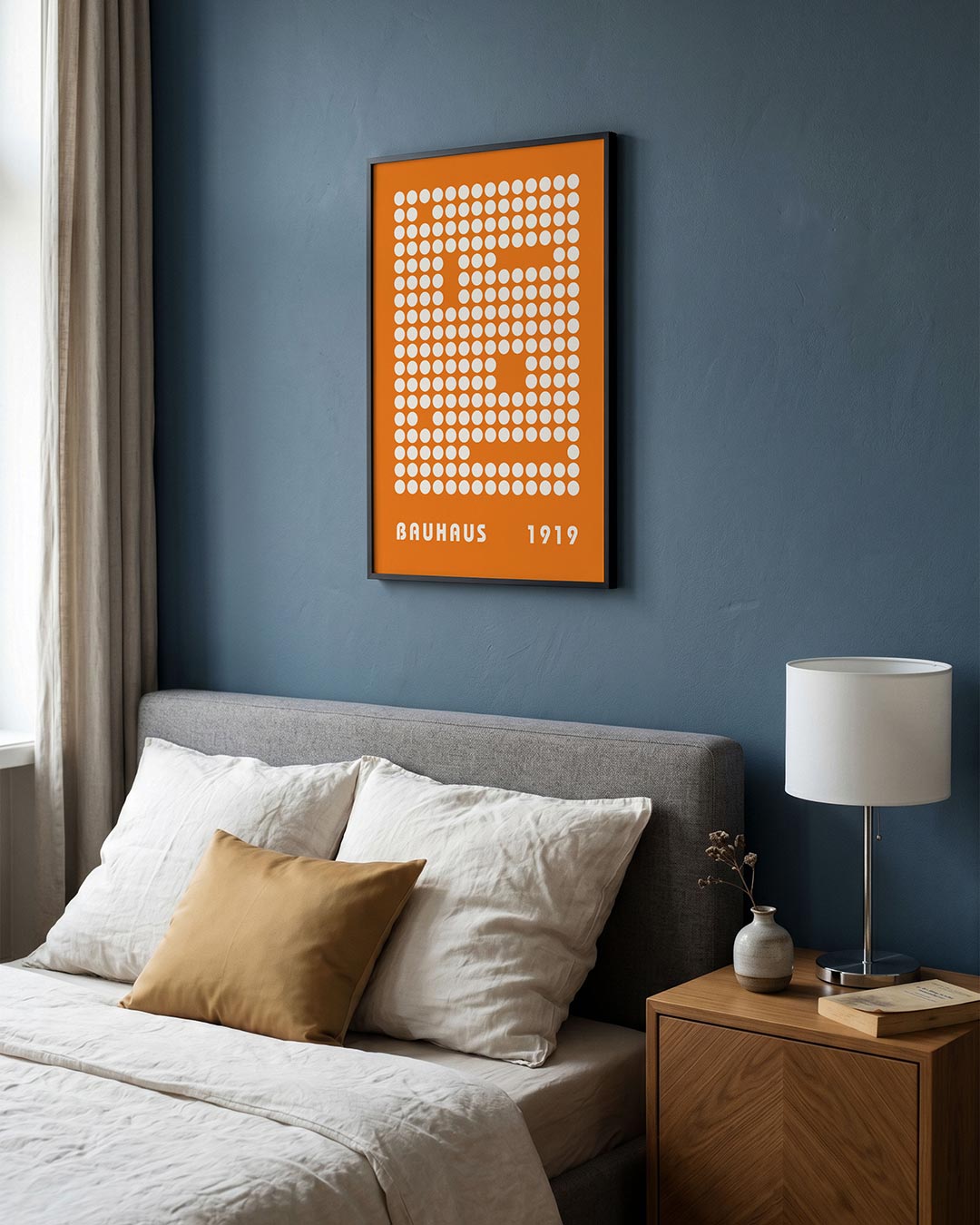 Cirkelpatroon en kleur Poster