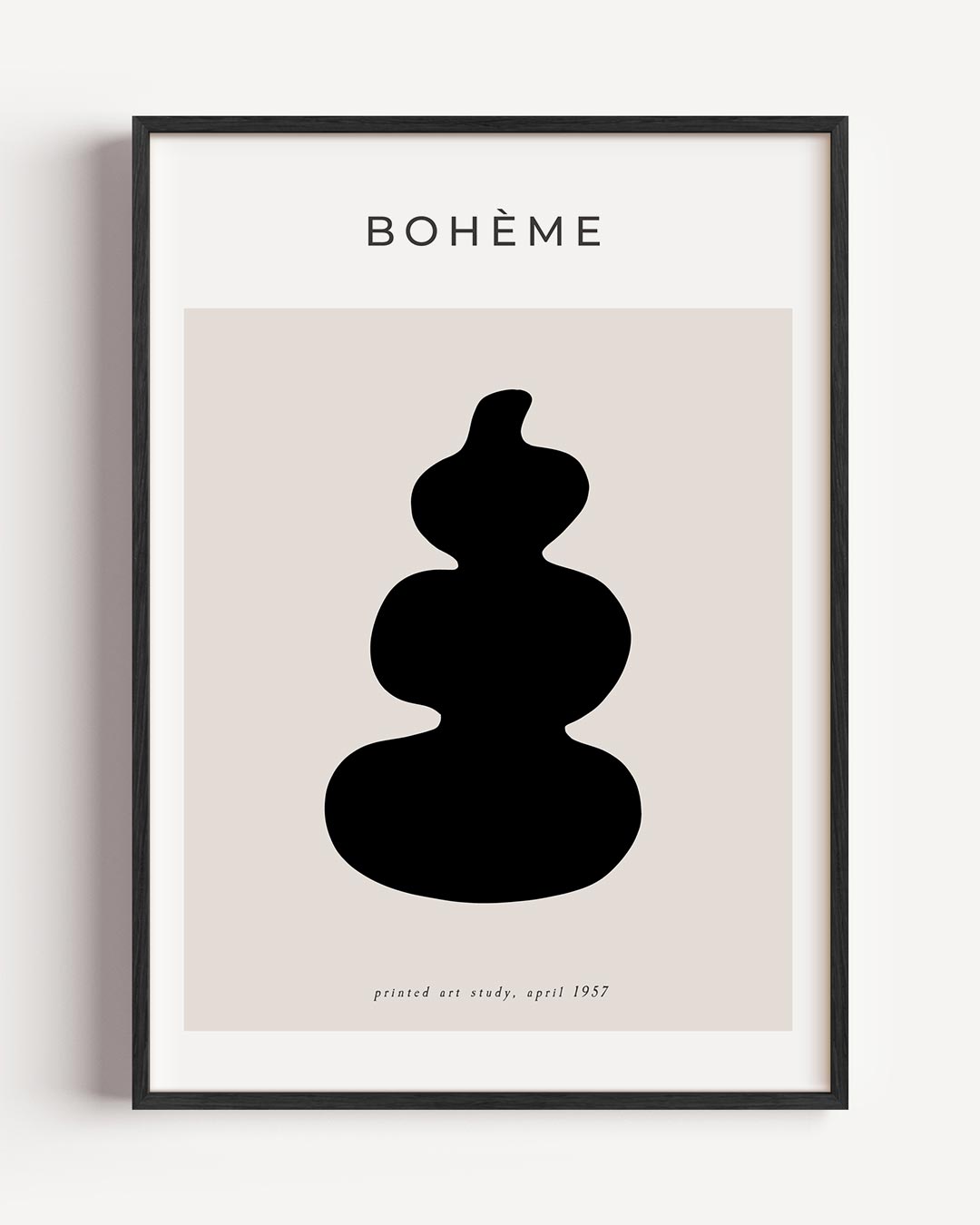 Minimalistische Boho Kunstposter-WallArtistic