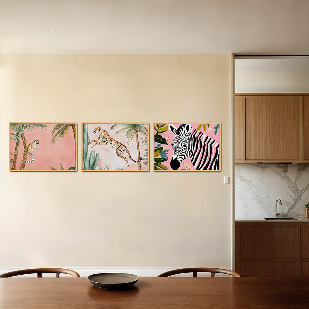 Tropische dierenwereld Posterset