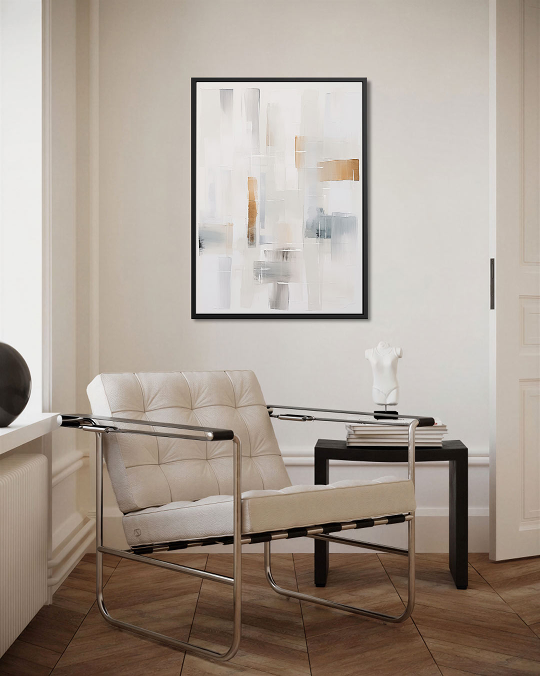 Gelaagde compositie Kunstwerk