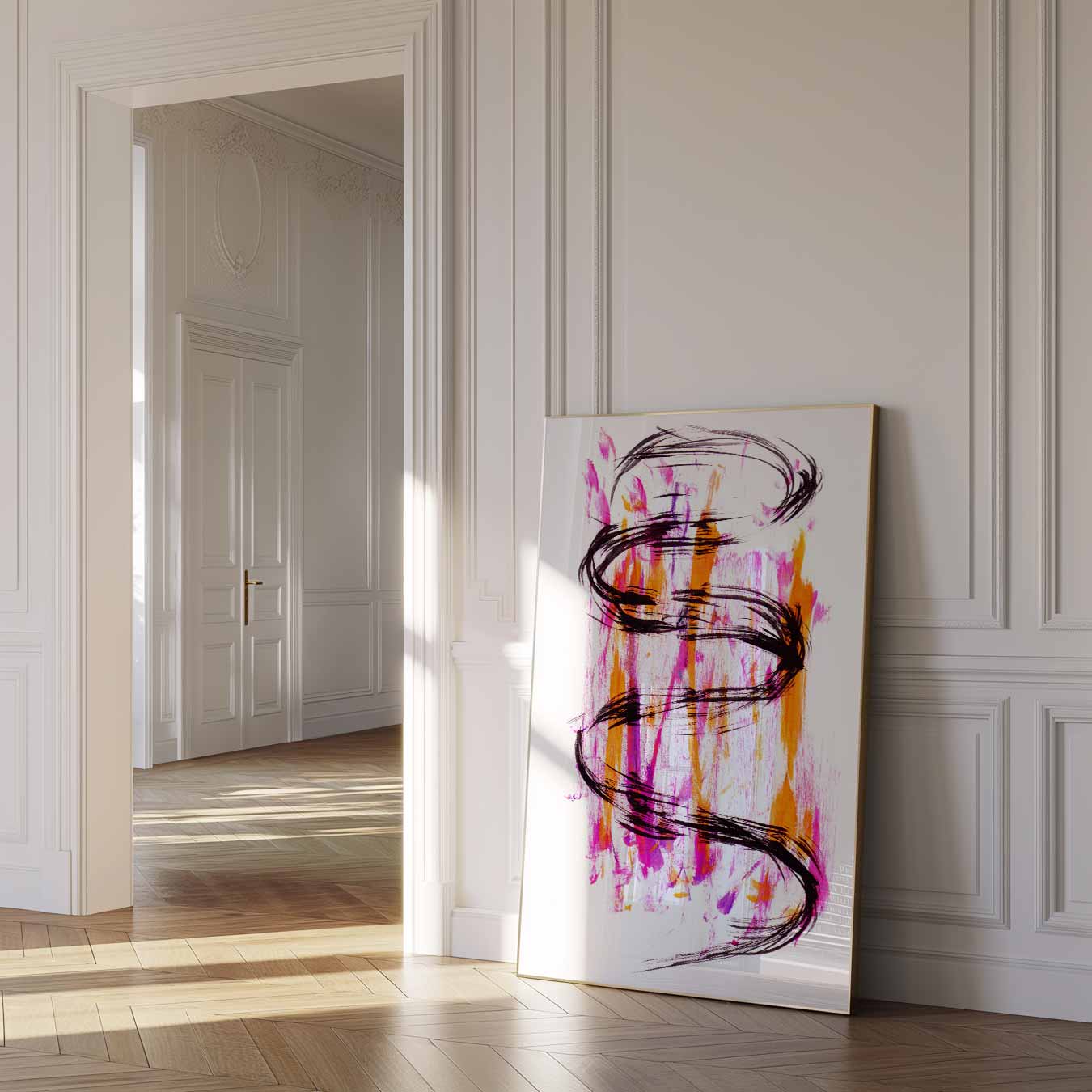 Vrolijke Vervloeiing Poster