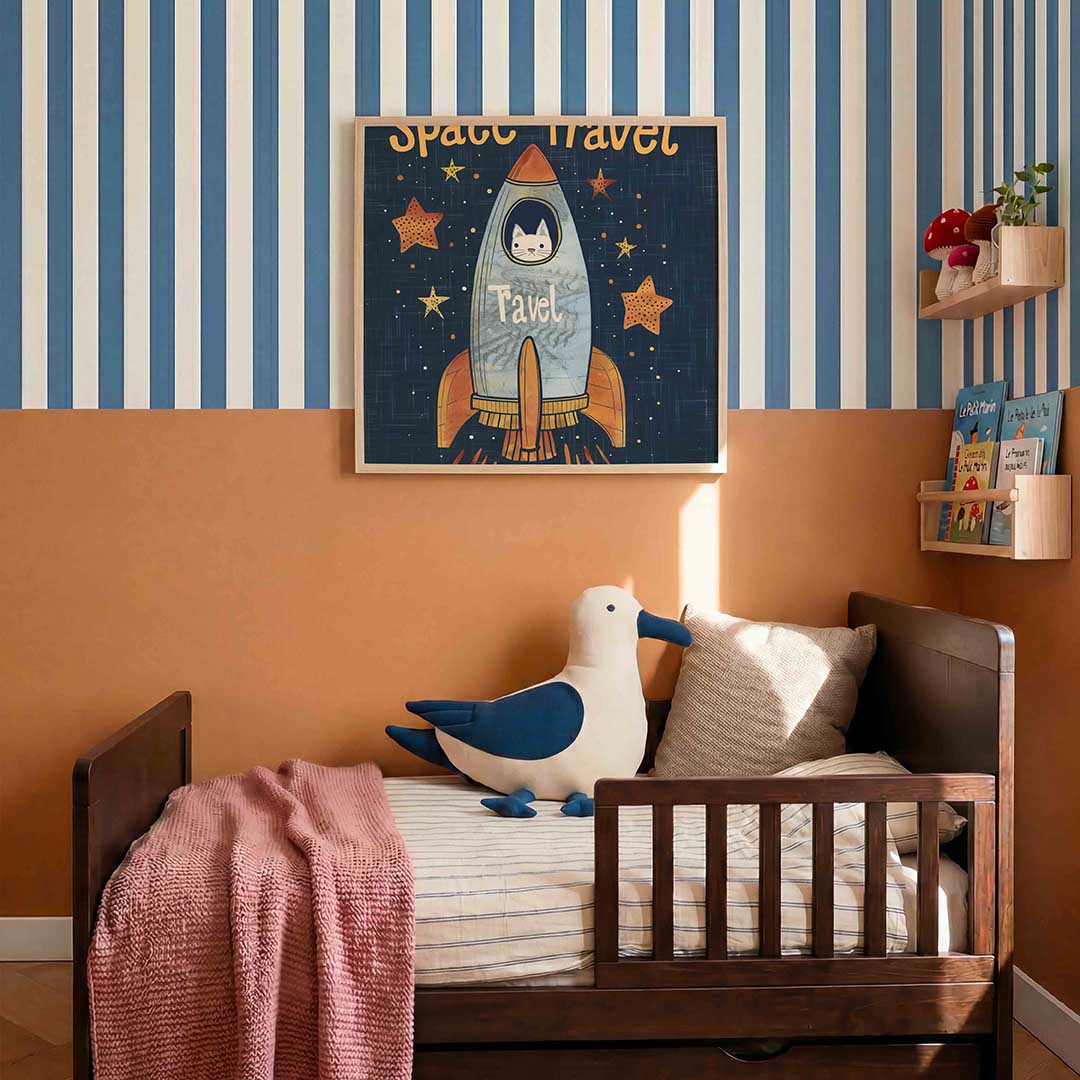 Ruimtevaart kat Poster