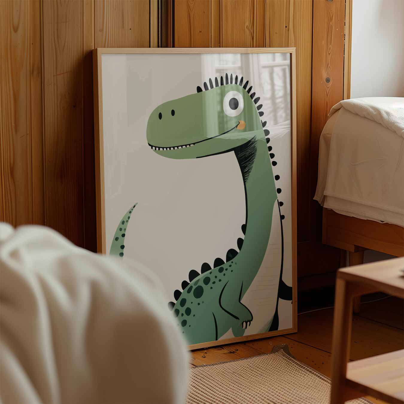 Schattige Dino Vriend Poster