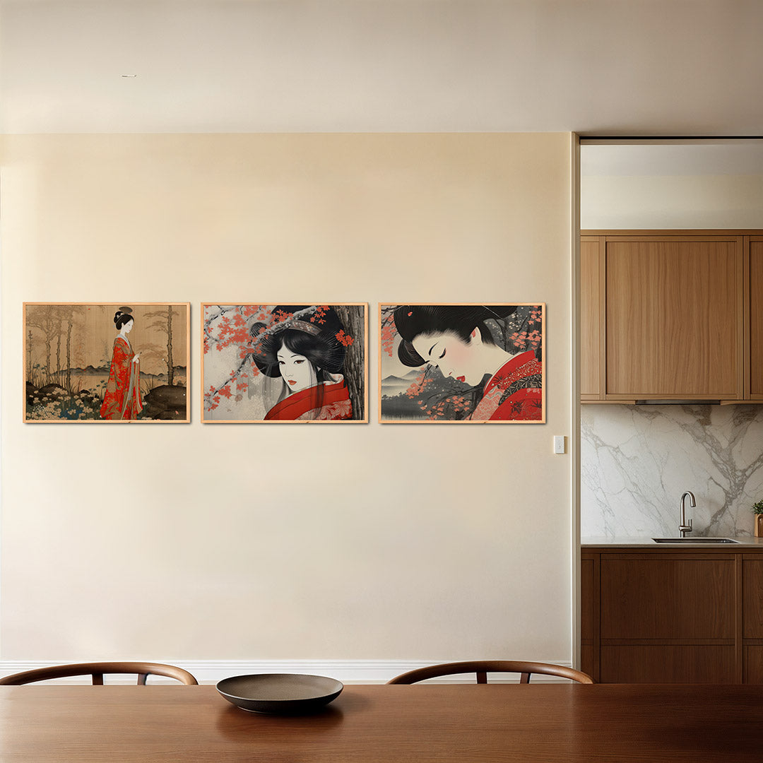 Elegante kleurharmonie Posterset