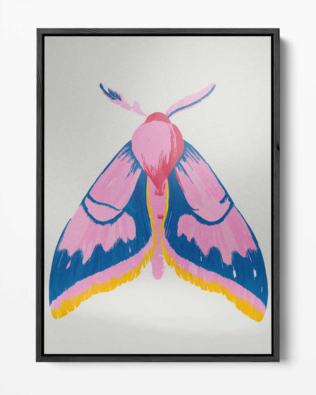 Kleurrijke Vlinder Fantasie Kunstwerk-canvas-dibond-plexiglas-wanddecoratie-WallArtistic
