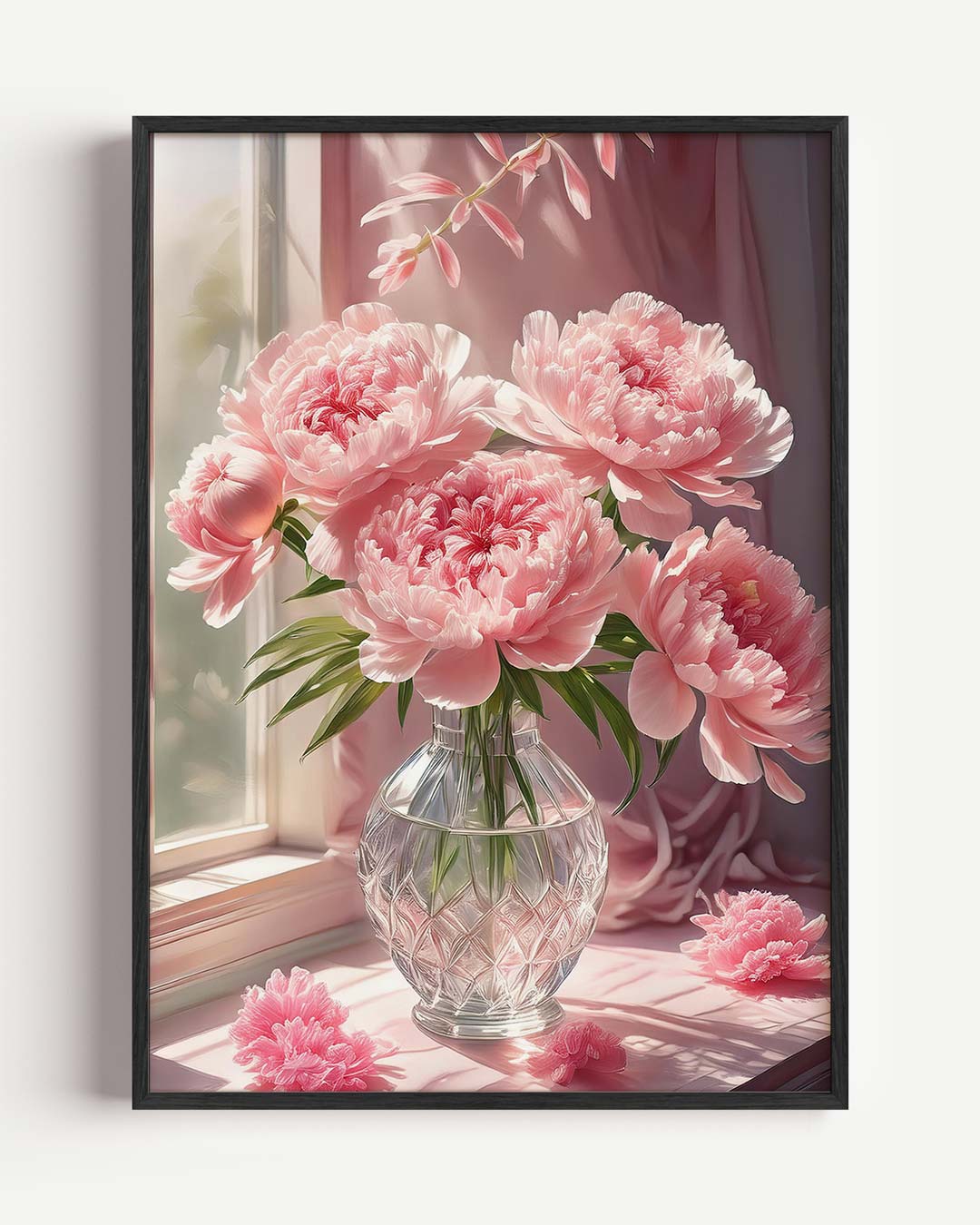Zomerse Bloemenpracht Poster