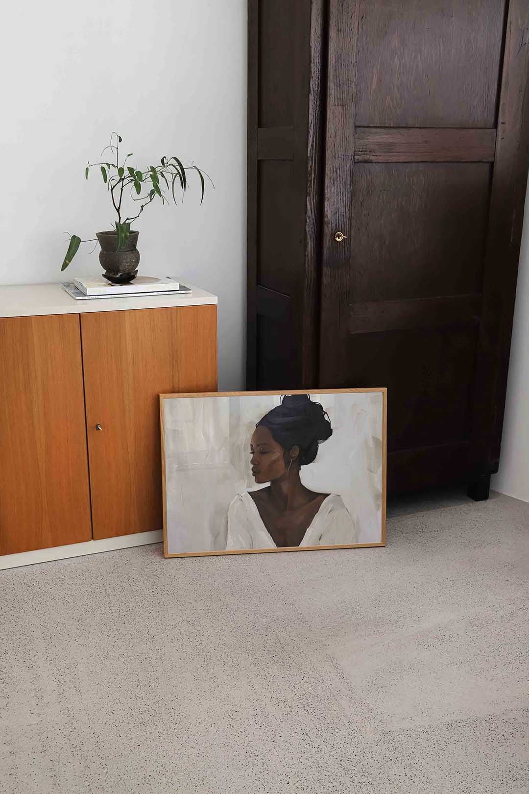 Vrouwelijk portret Poster
