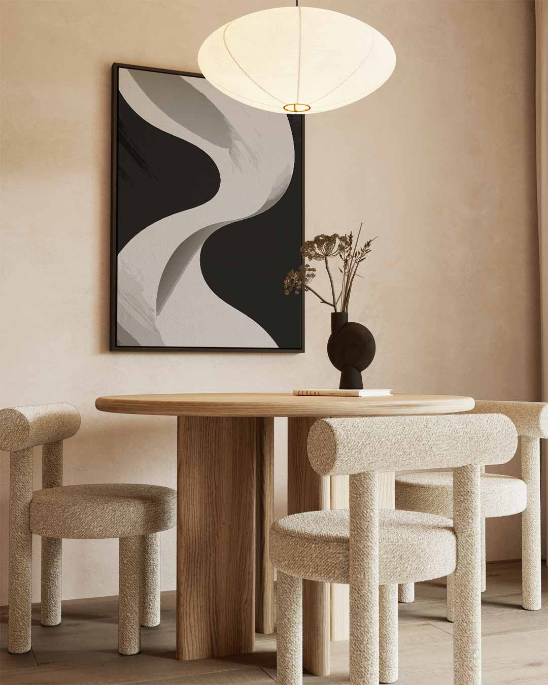 Golvende Gratie Kunstwerk-canvas-dibond-plexiglas-wanddecoratie-WallArtistic