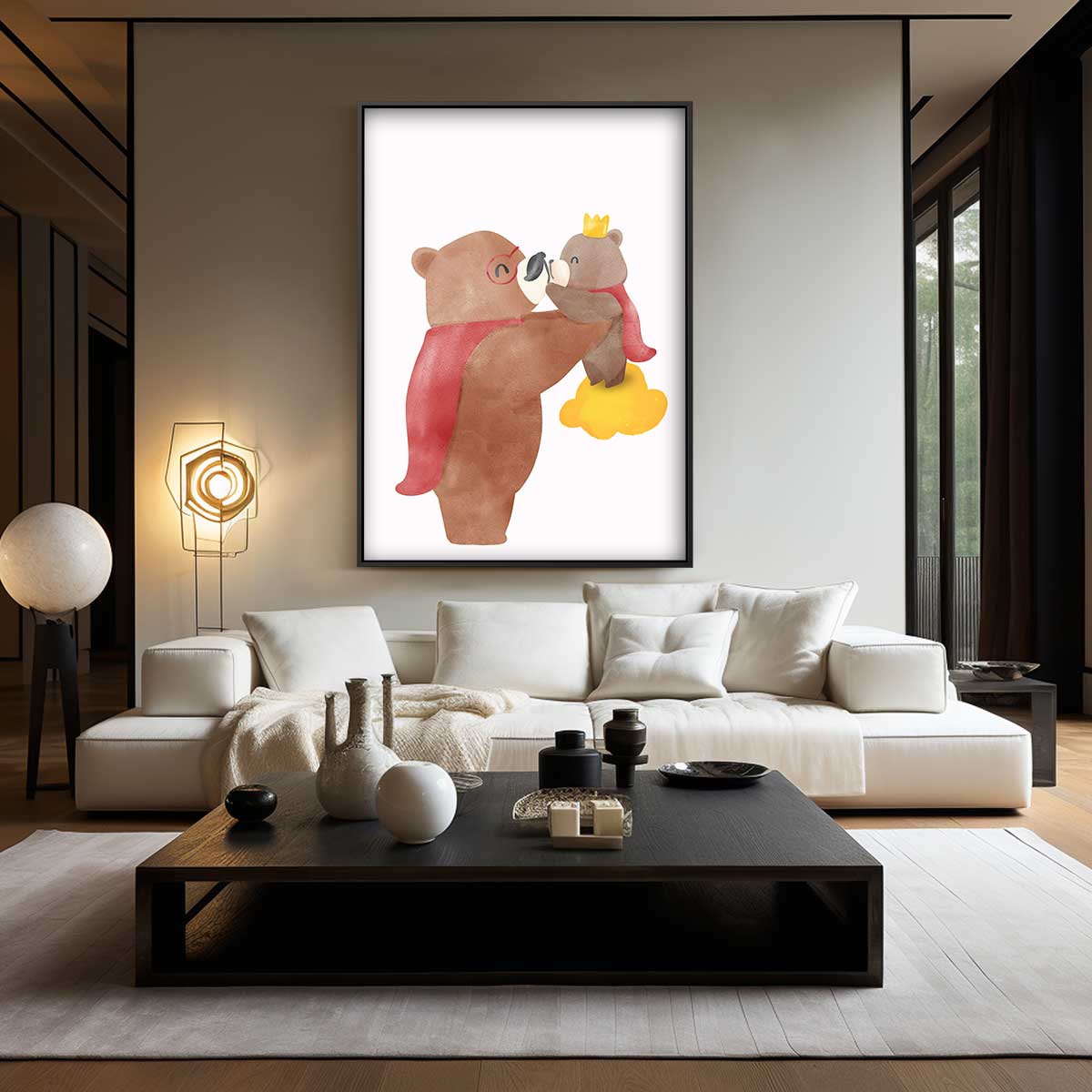 Beervriendjes Magische Momenten Kunstwerk-canvas-dibond-plexiglas-wanddecoratie-WallArtistic