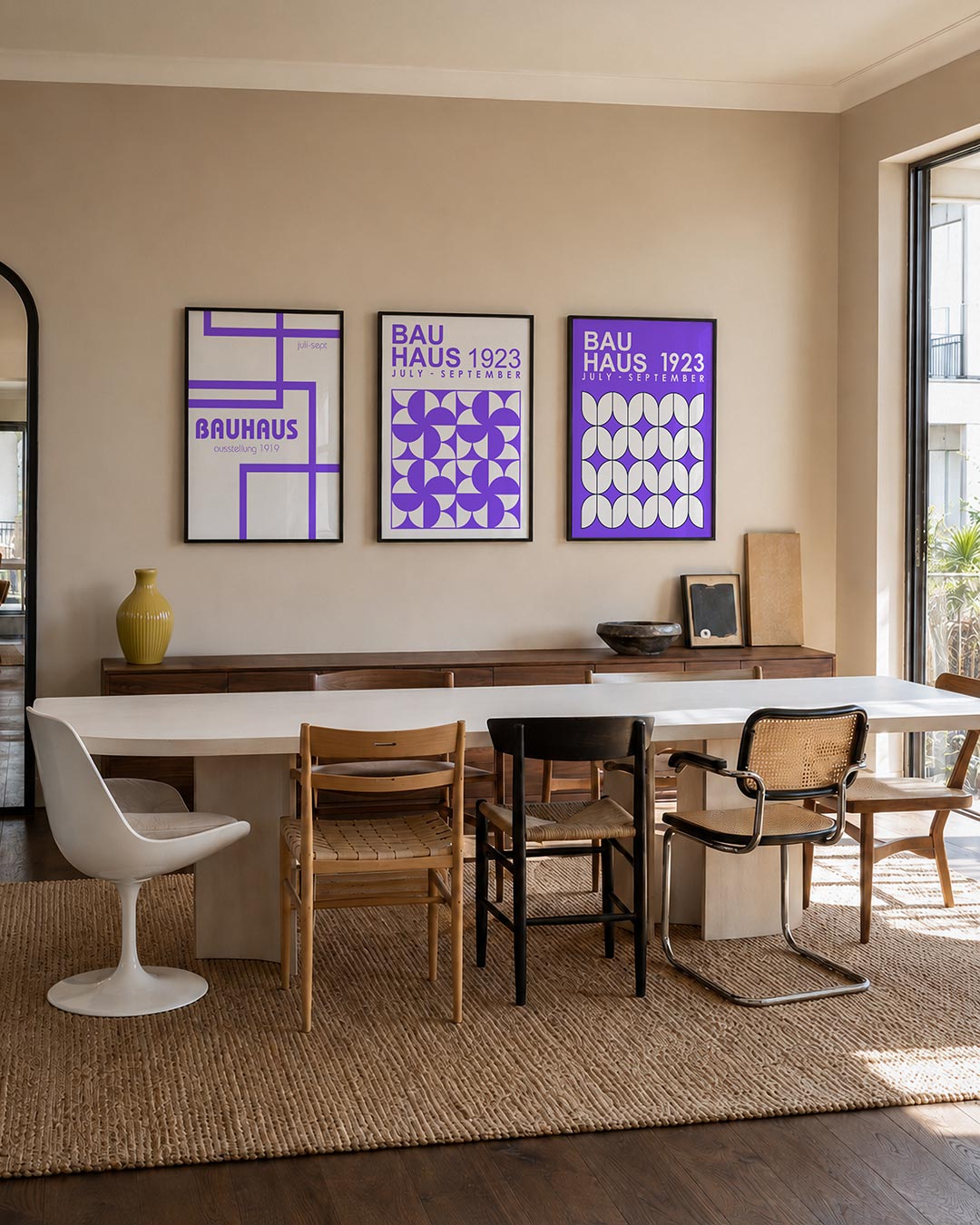 Lijnen en vlakken Posterset