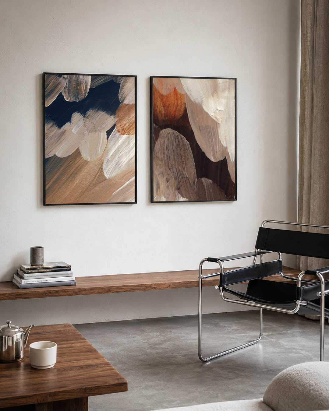 Veegpatronen en kleuren Posterset