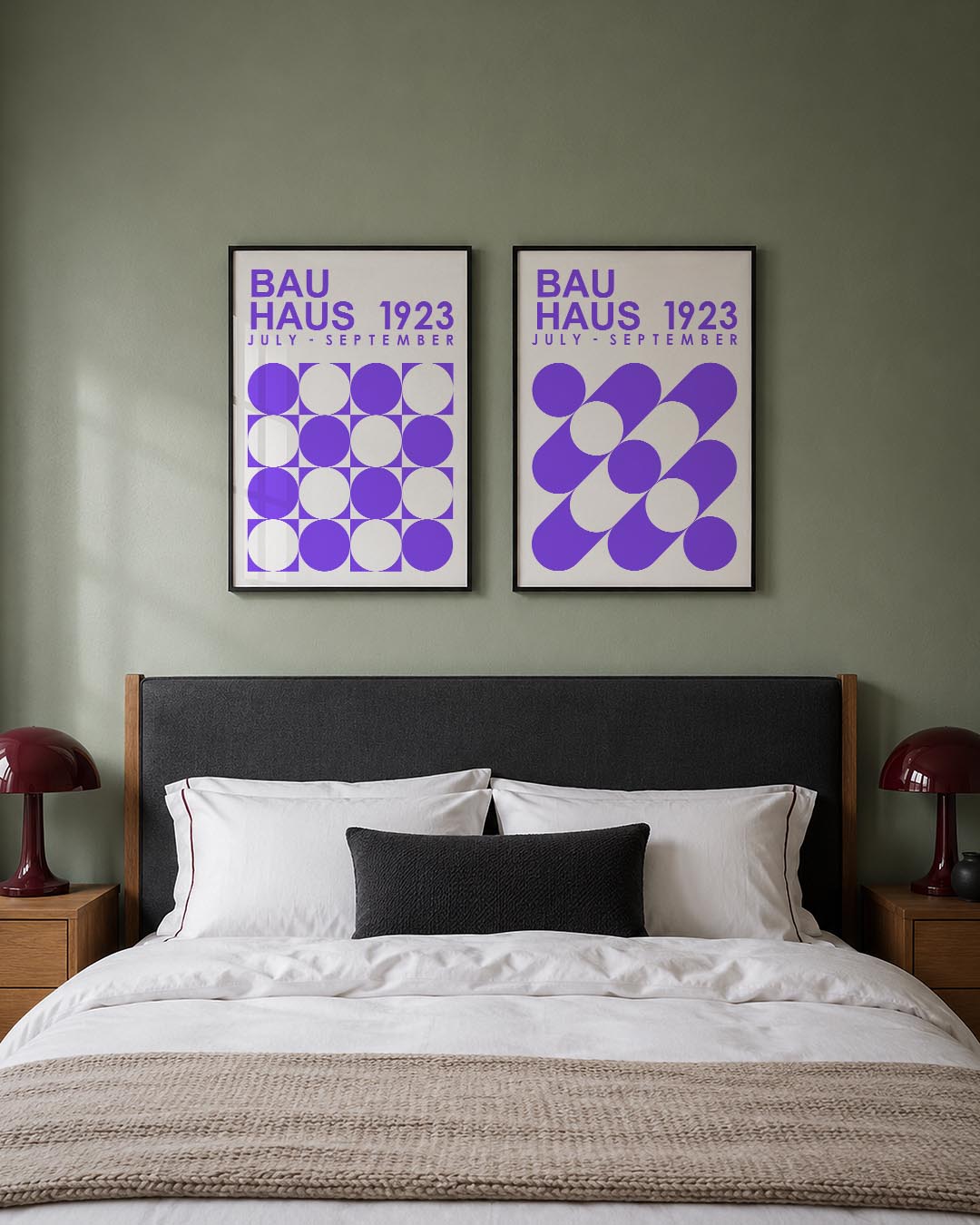 Cirkel en vierkant Posterset
