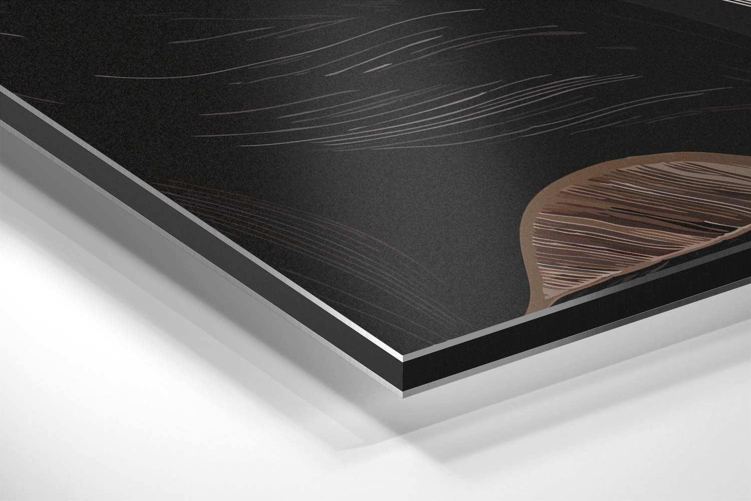 Elegant Botanisch Kunstwerk Kunstwerk-canvas-dibond-plexiglas-wanddecoratie-WallArtistic