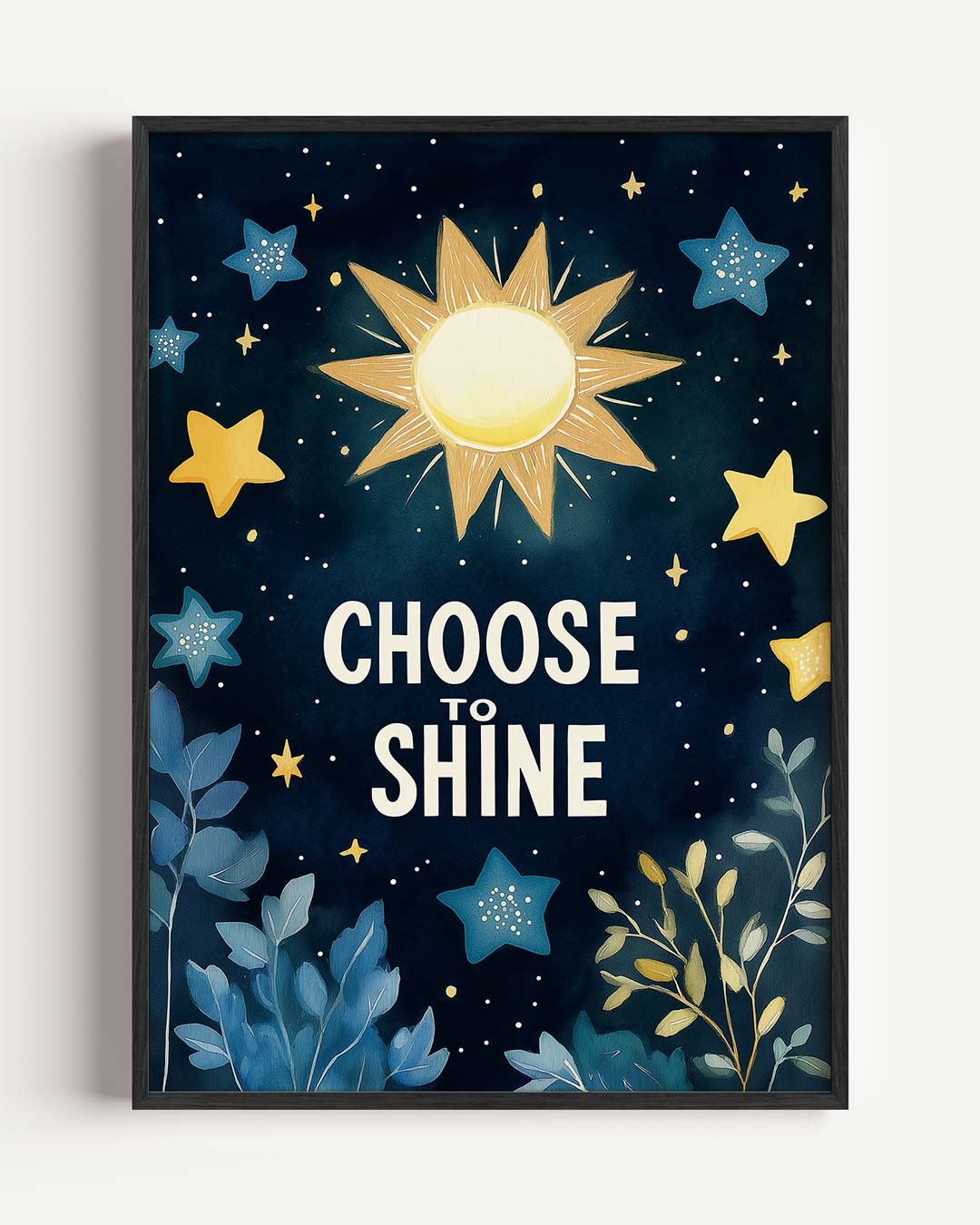 Stralende Inspiratie Poster