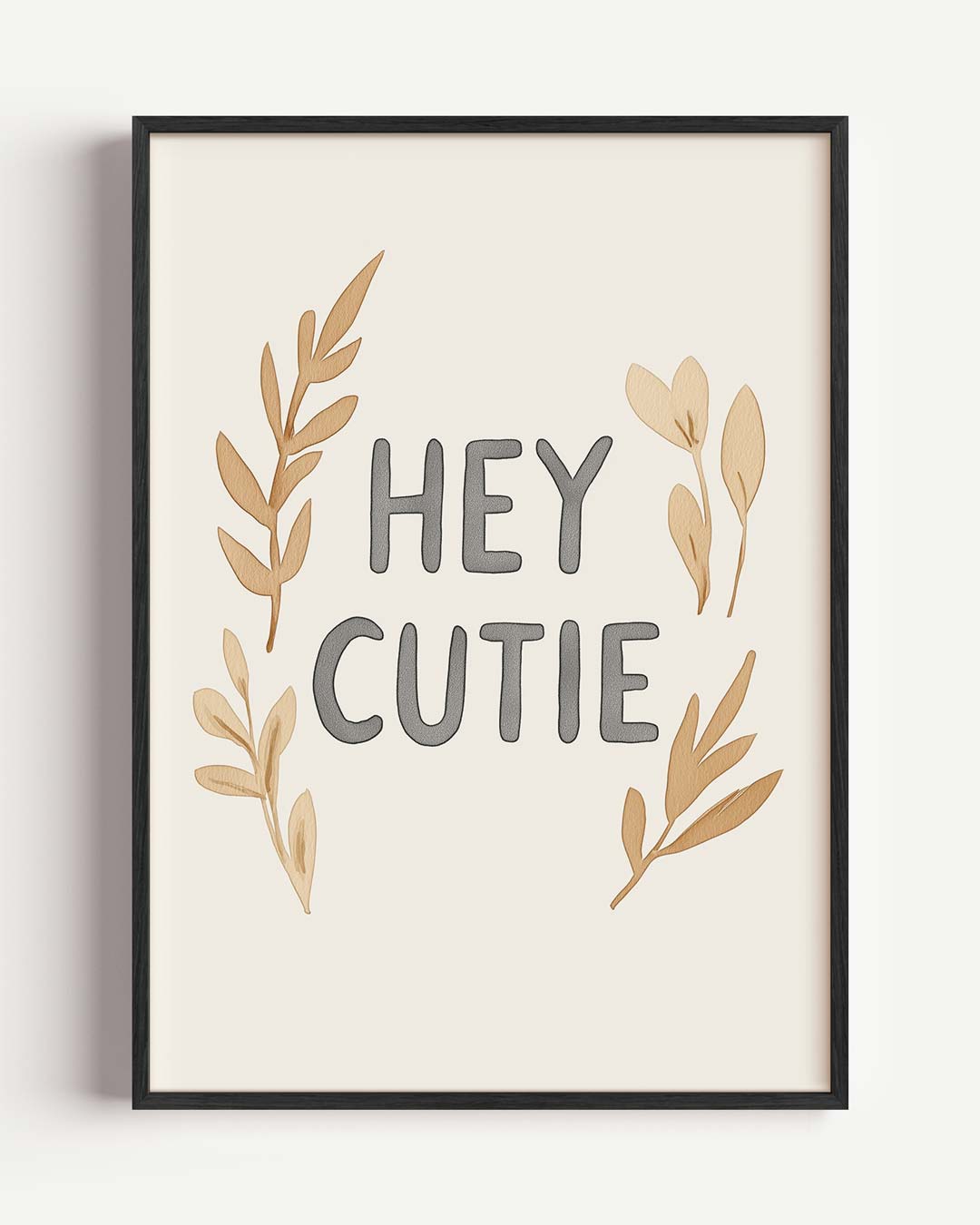 Hey Cutie Botanische Poster